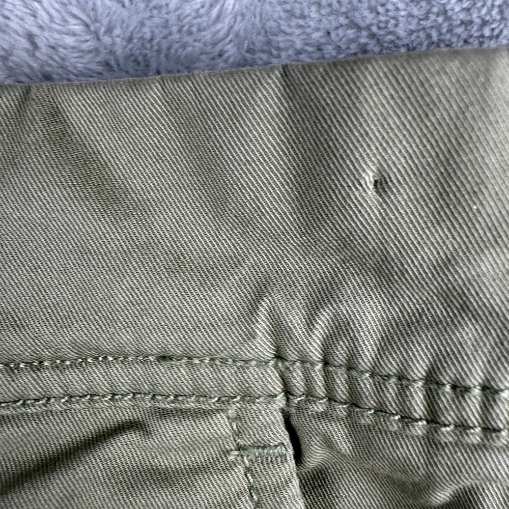 Rodd & Gunn Men's Chino Shorts Olive Green Size 40 Stretch Flat Front Casual - Picture 6 of 11